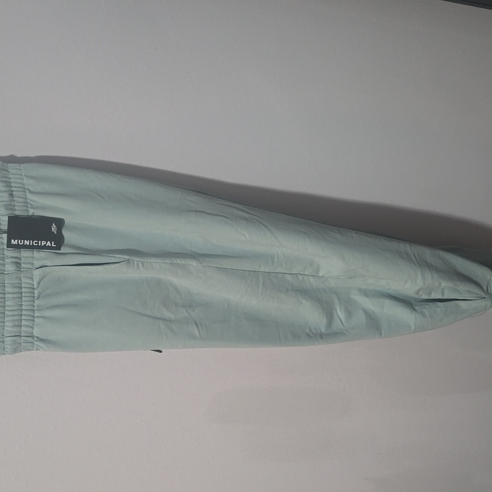 NWT Womens Municipal Light Green Jogger Pants In Size Large